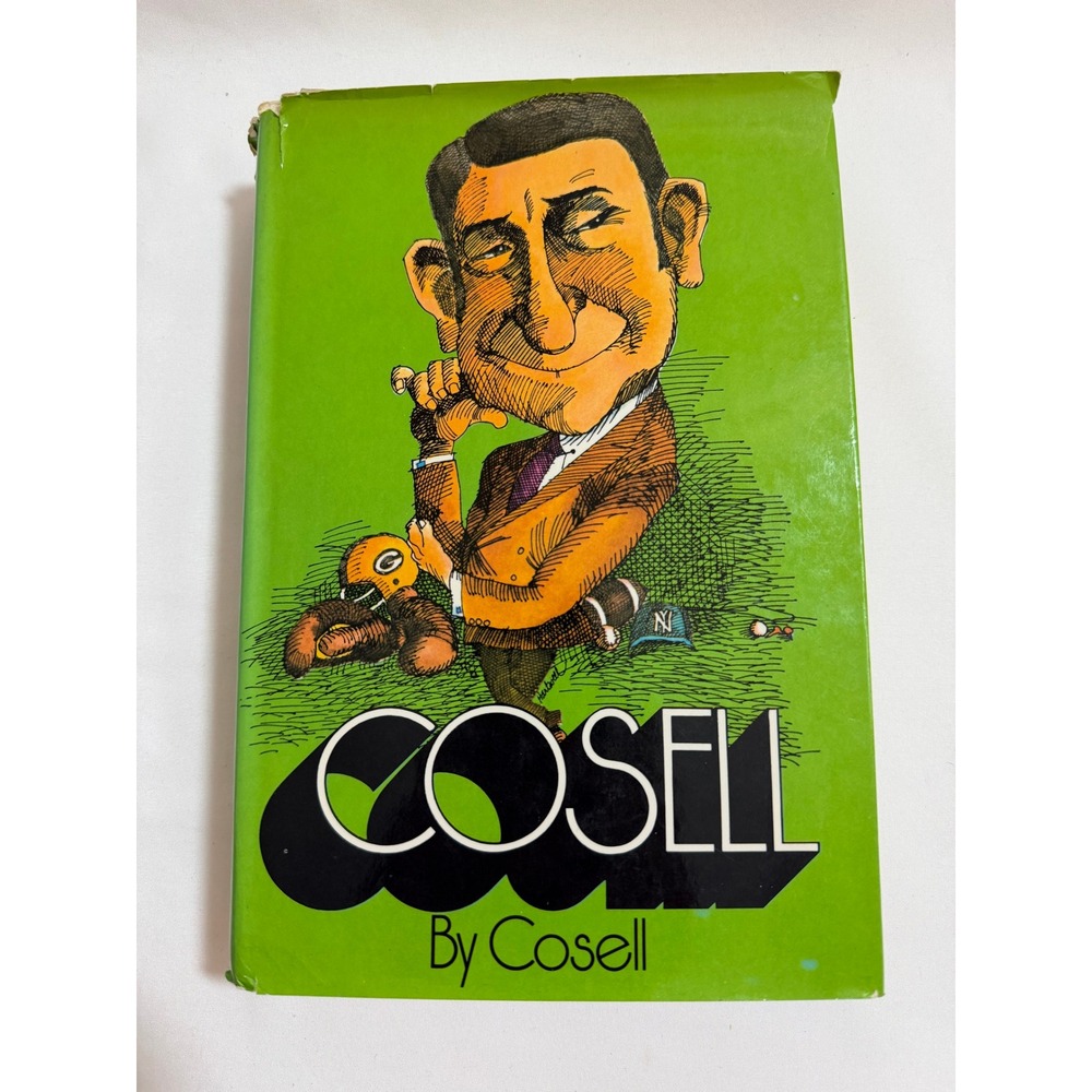 Cosell By Cosell Howard Cosell 1973 Vintage Sports Broadcasting Memoir Fifth